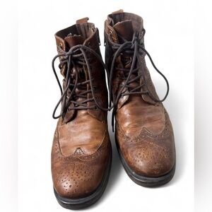 Aston grey men boots